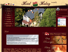 Tablet Screenshot of hotelhalny.com.pl